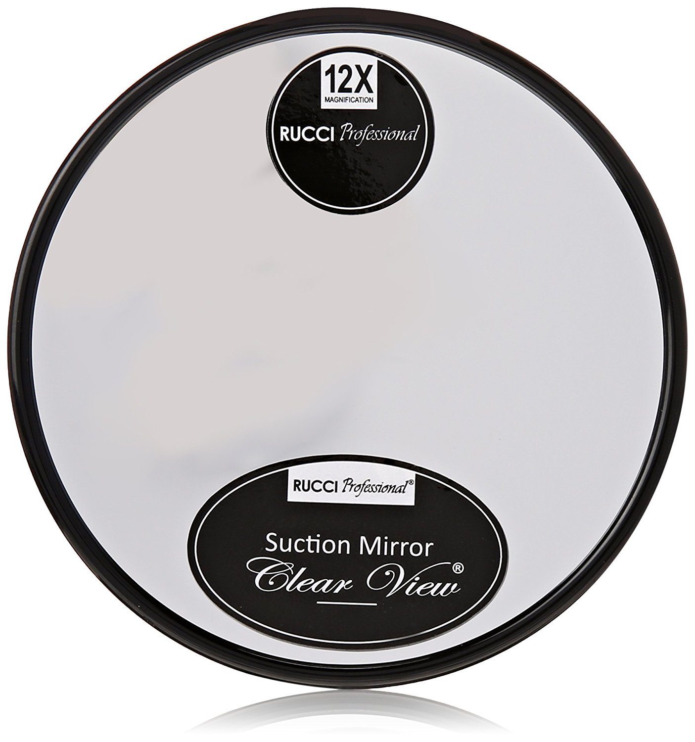 Rucci M870 5-Inch Suction Cup Mirror with 12X Magnification