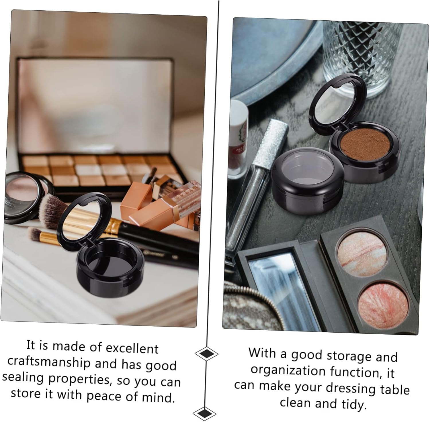 OATIPHO 8Pcs Eyeshadow Replacement Box Makeup Organizer