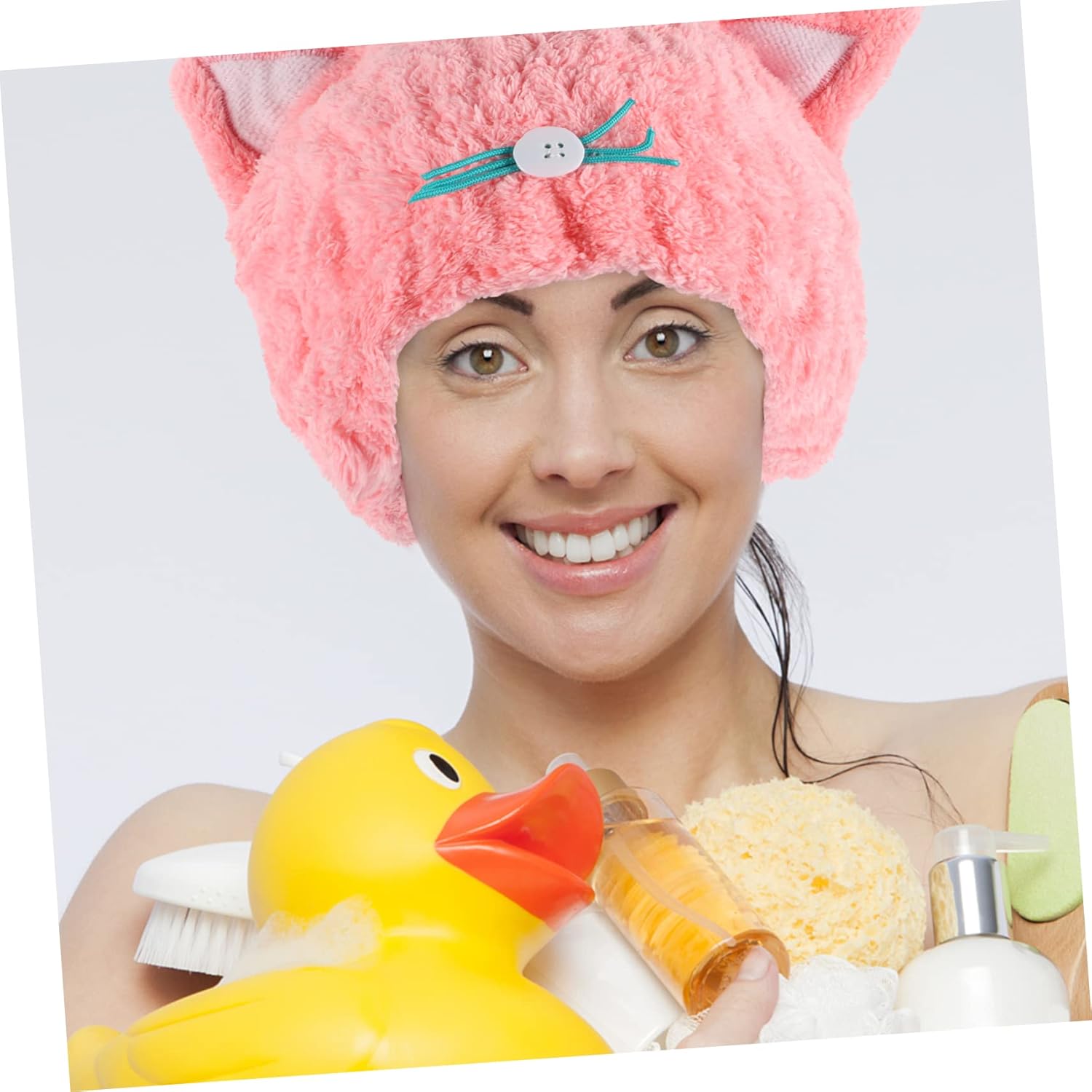 Angoily 2pcs Hair Drying Towel for Women and Girls
