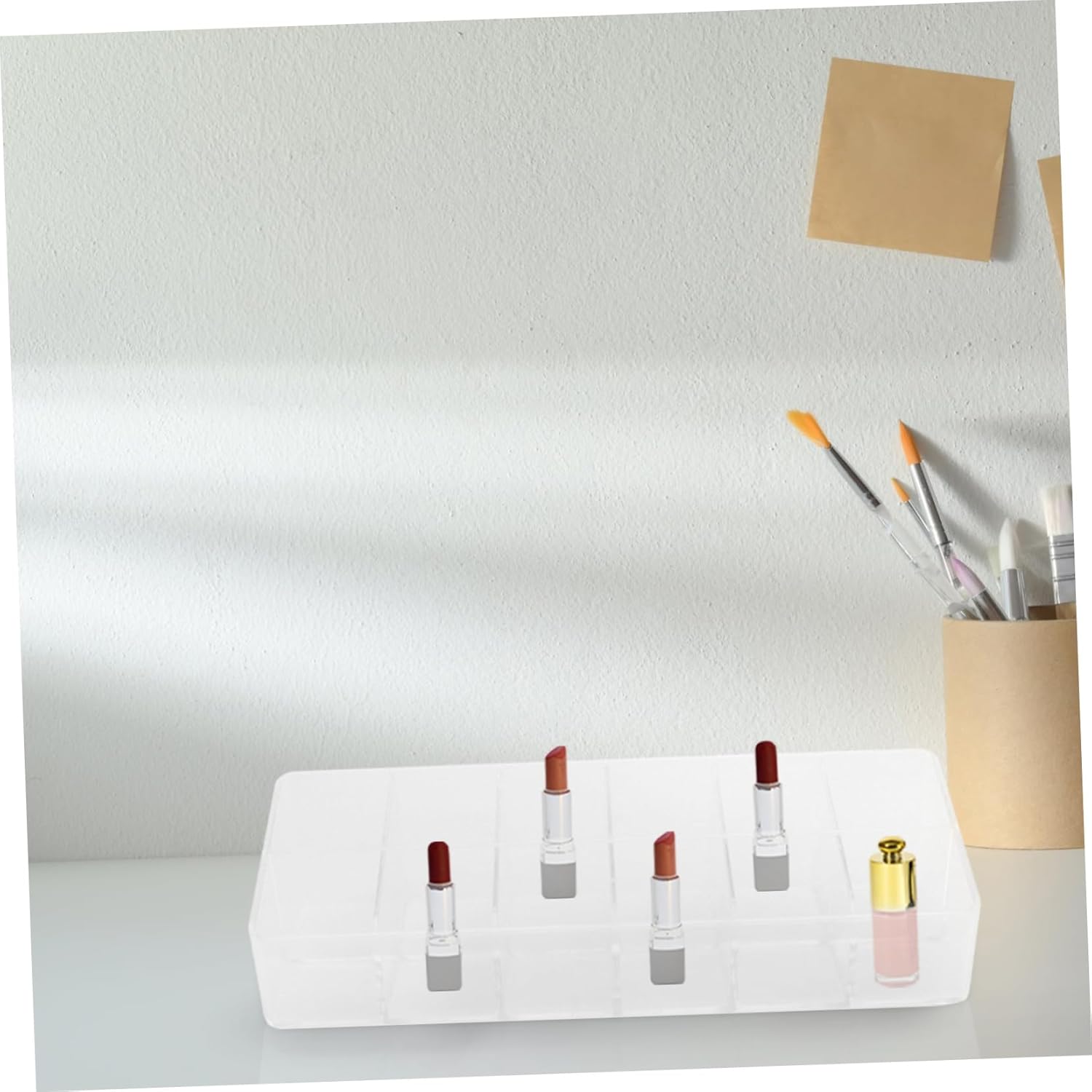 Lipstick Holder Storage Box with 12 Compartments