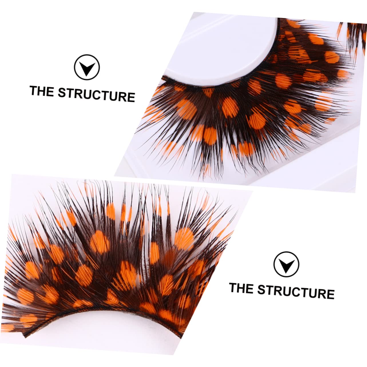 FOYTOKI Dramatic Spiky Costume Party Lashes 2 Pairs 1