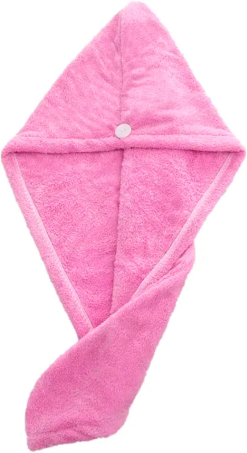 CB HOME Microfiber Hair Drying Turban Towels Pack of 3 1