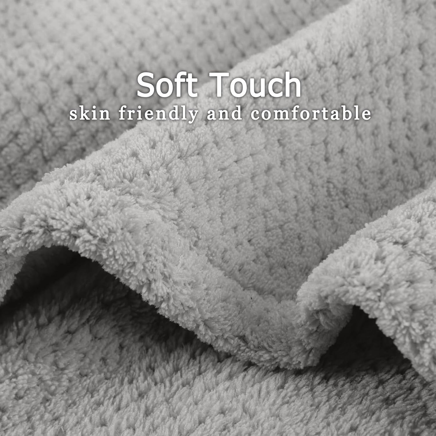Netcken Extra Large Microfiber Hair Towel for Women
