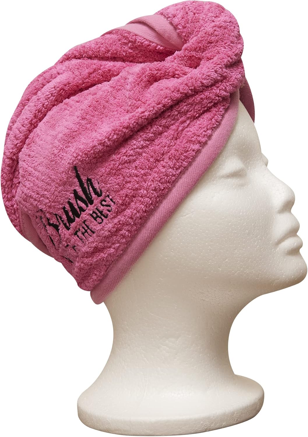 Felicia Leatherwood Microfiber Hair Towel - Pink