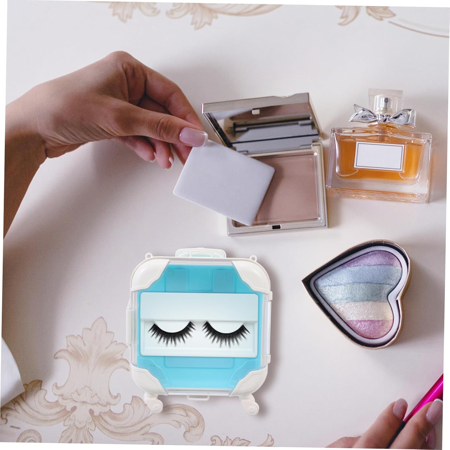 HAPINARY False Eyelash Storage Case Organizer