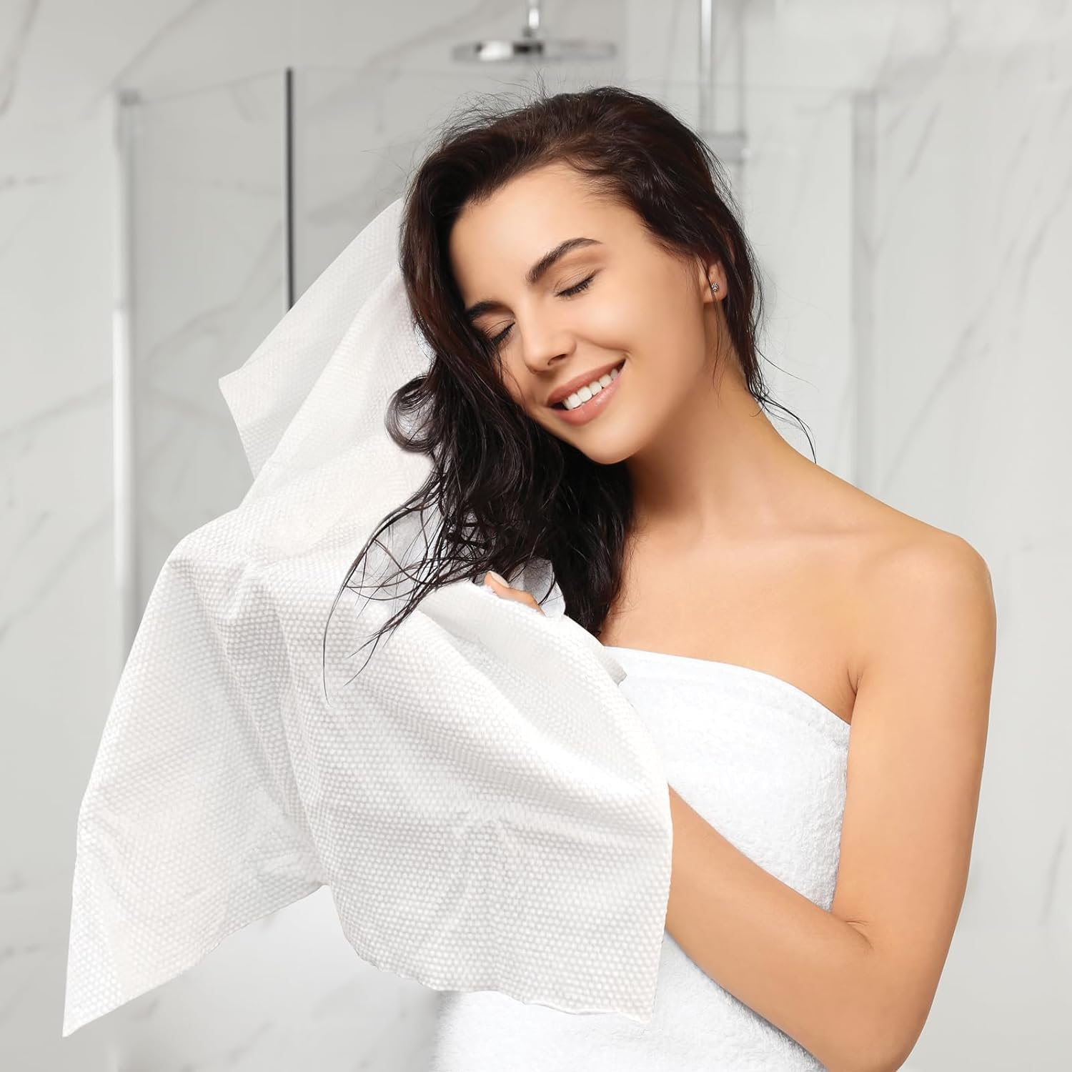 ForPro Premium Disposable Bath Towels 50-Count