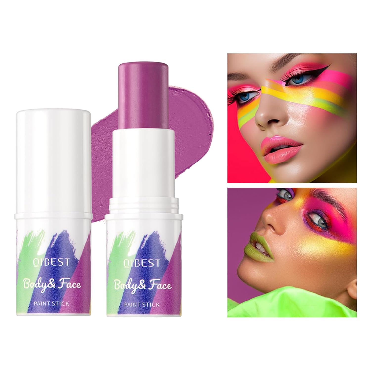 Jolilab 8-Color Body Face Paint Stick Set