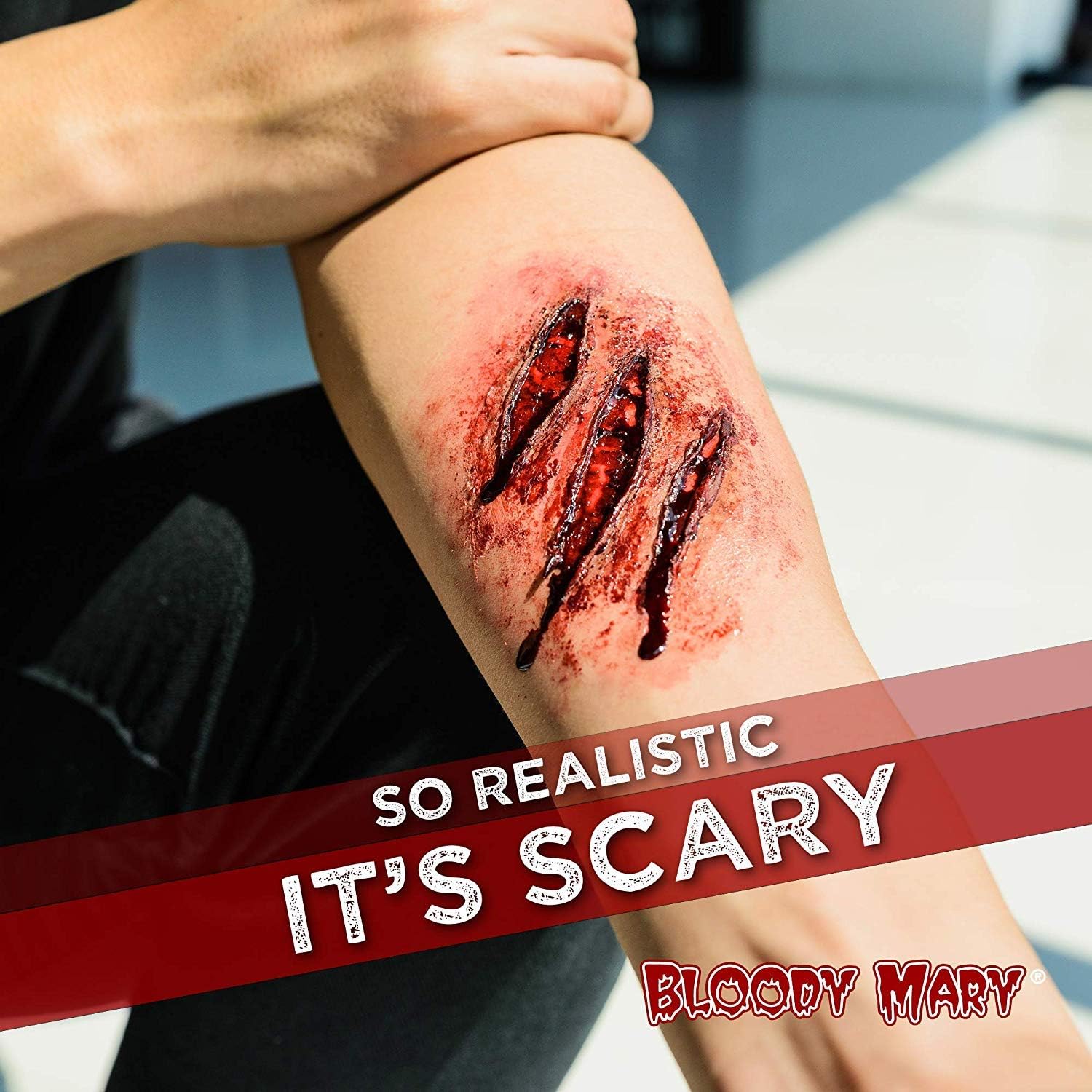 Bloody Mary Fake Scab Blood Body Paint - Thick Realistic Washable