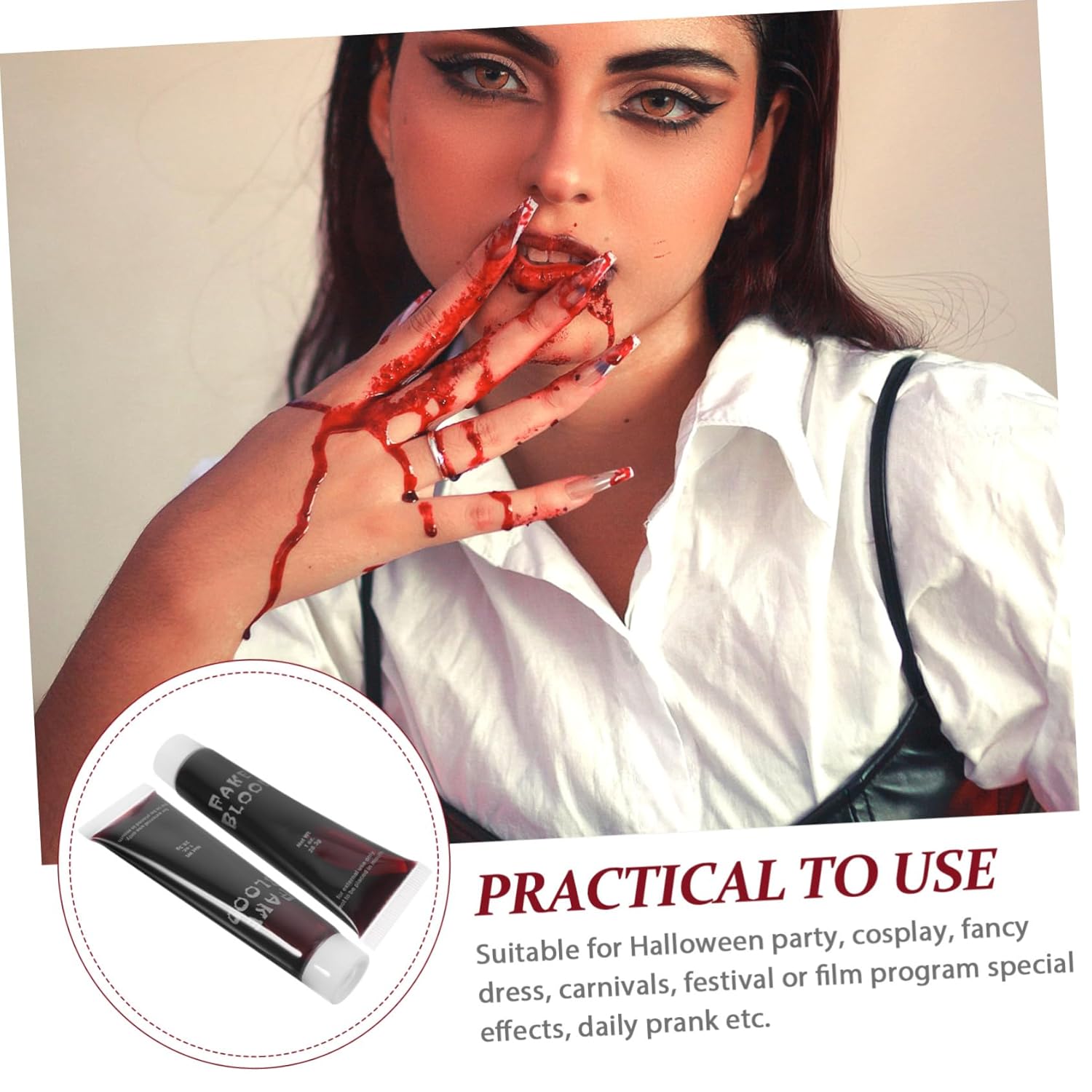 MERRYHAPY Halloween Blood Plasma Kit 2 Piece