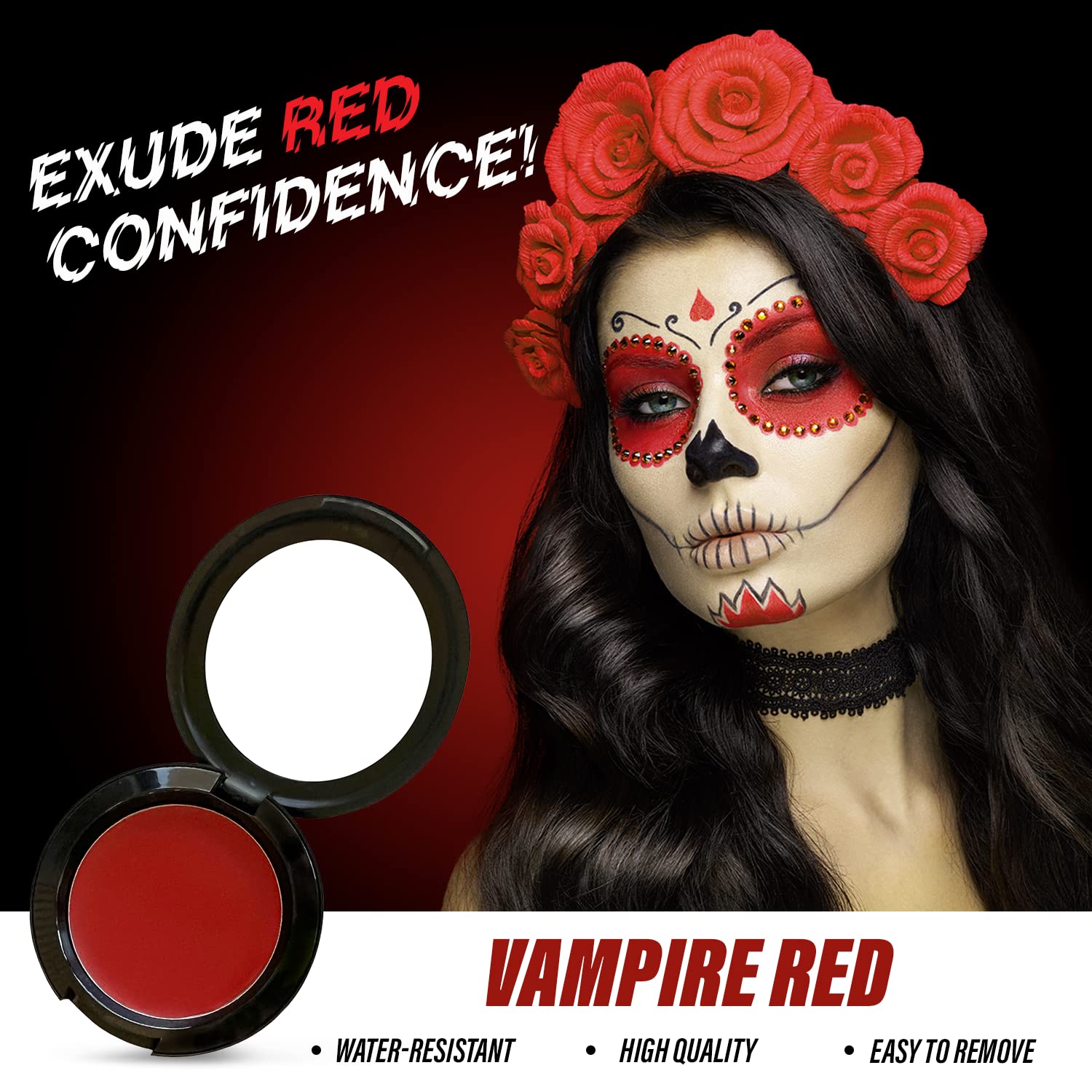 MANIC PANIC Vampires Kiss Red Body Paint - Halloween Makeup