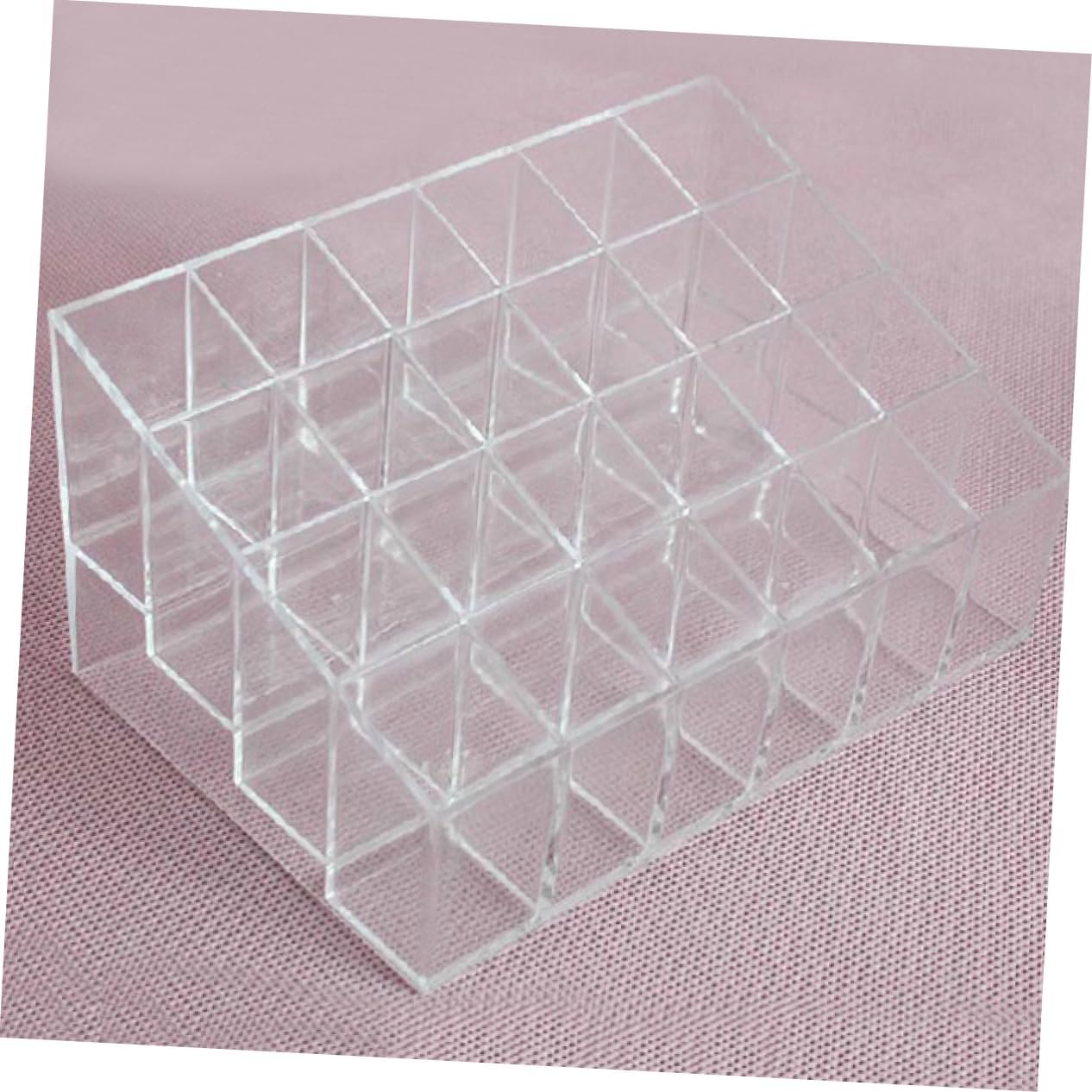 Mipcase 24-Slot Acrylic Lipstick Holder Display Case