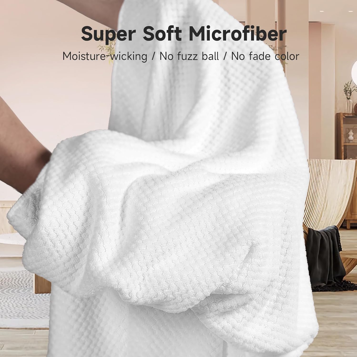 Umisleep Extra Large Microfiber Hair Towel Wrap