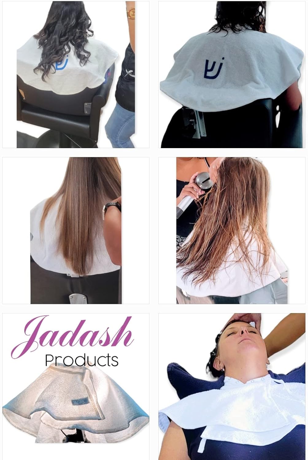JADASH New Round Towel with Inner Collar 100 Cotton