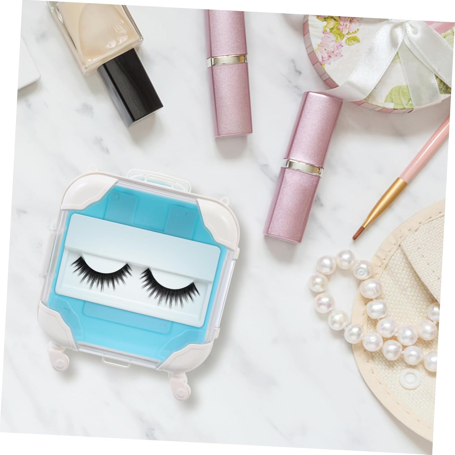 HAPINARY False Eyelash Storage Case Organizer