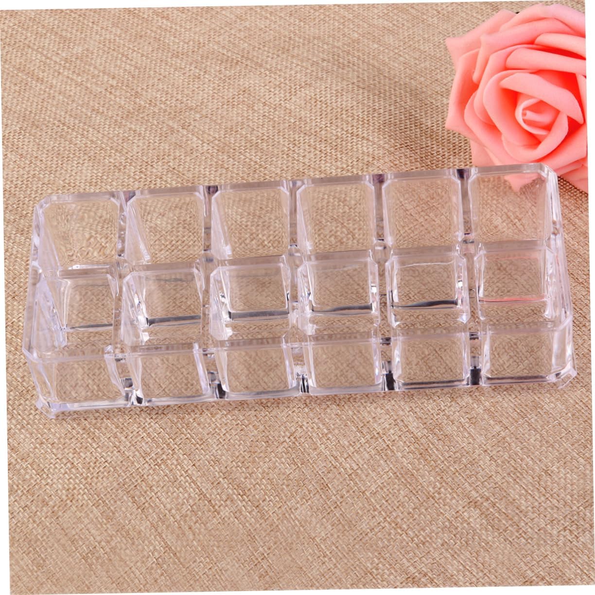 VICASKY Clear Acrylic Lipstick Display Organizer