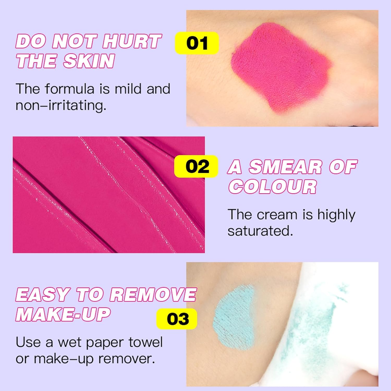 Jolilab 8-Color Body Face Paint Stick Set