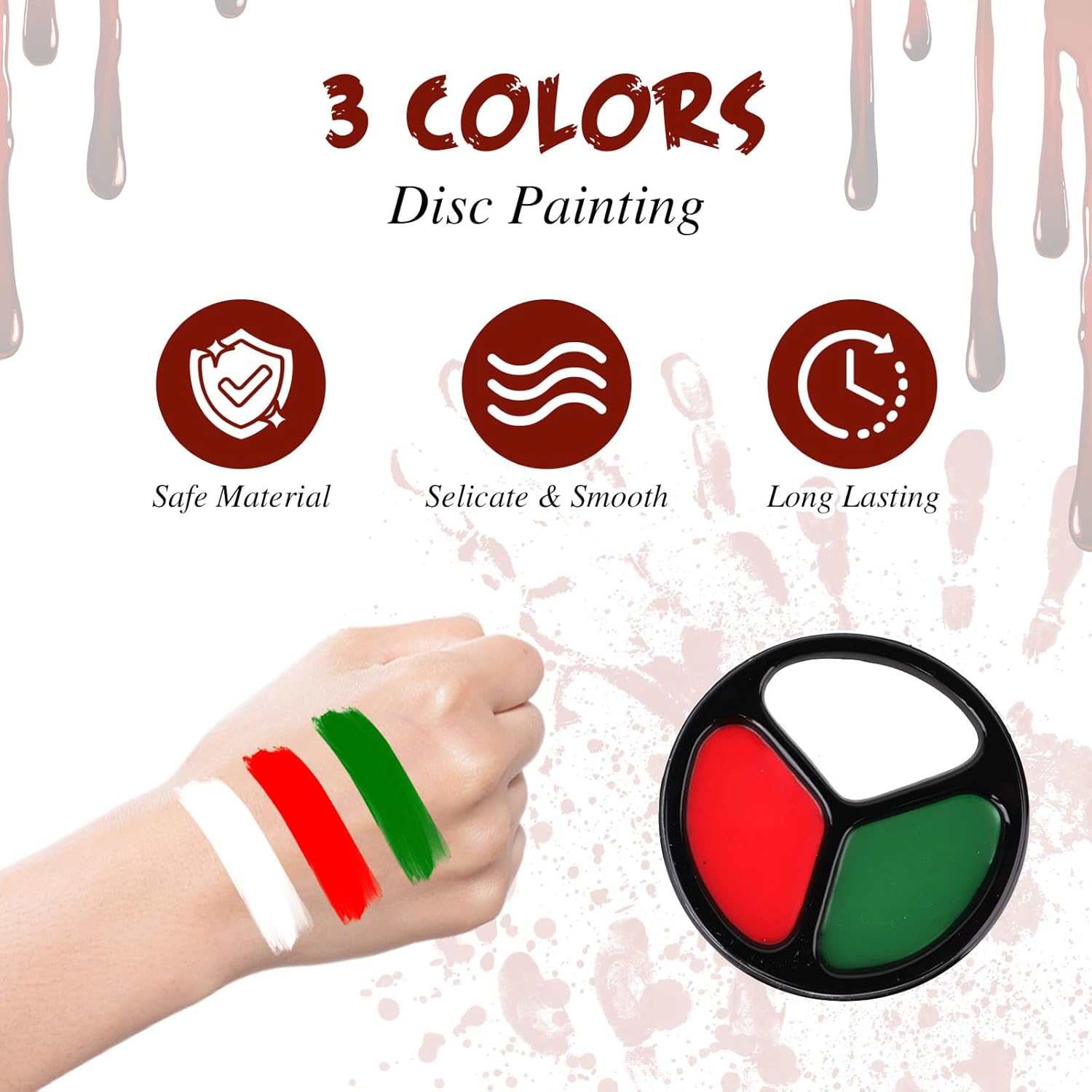 SOMGKIN Face Body Paint Set Halloween Cosplay SFX Makeup