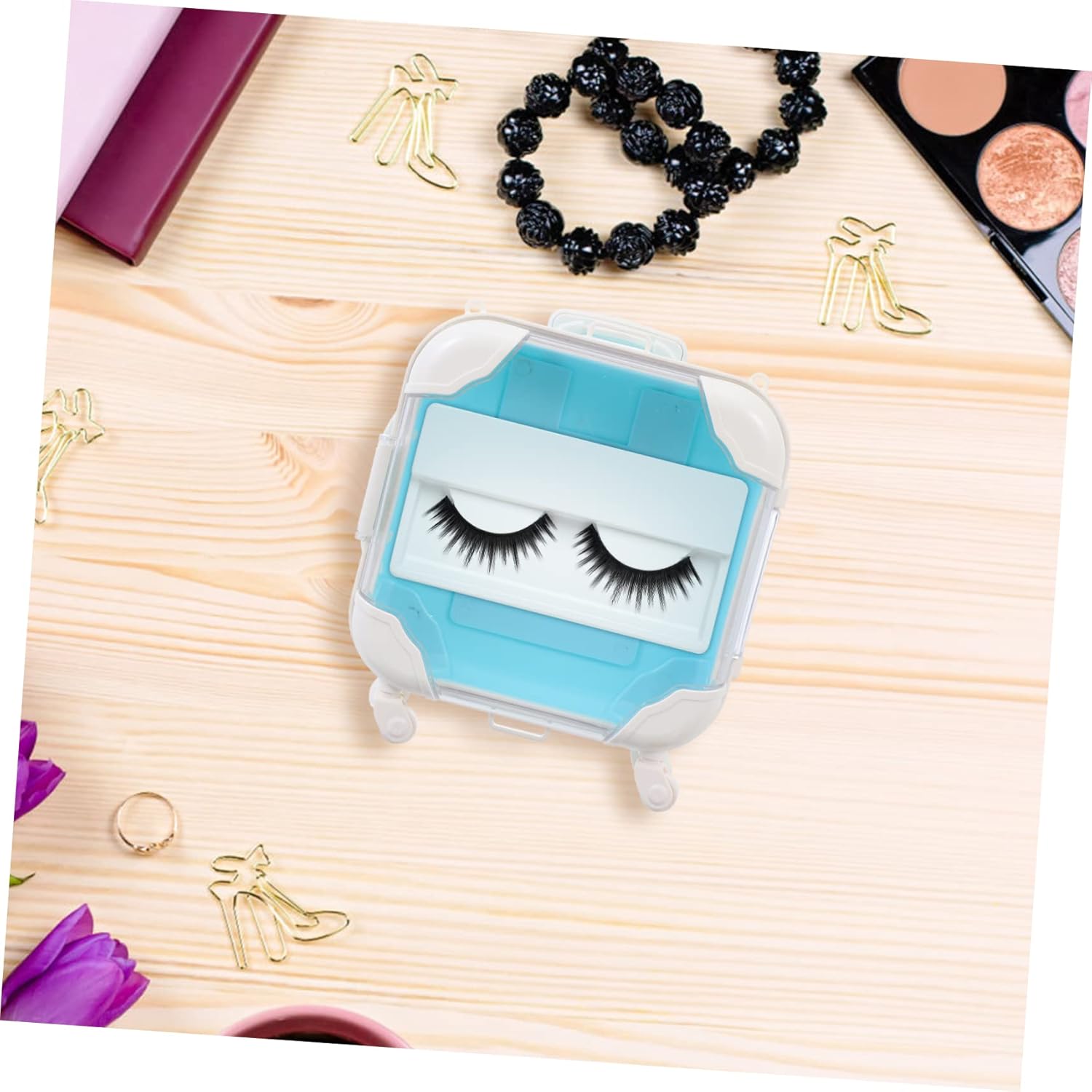 HAPINARY False Eyelash Storage Case Organizer