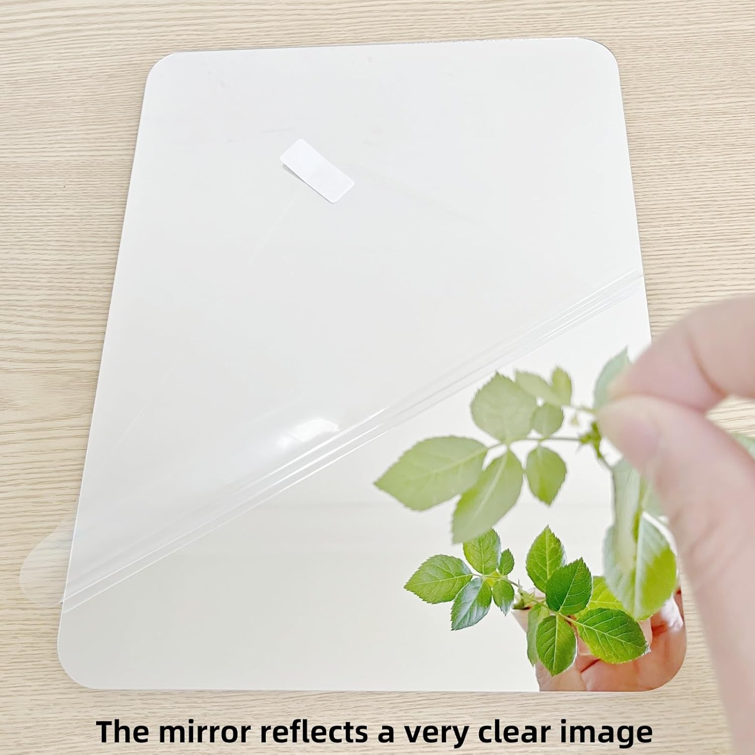 Fogless Shower Mirror with 2 Hooks Large 102x78in