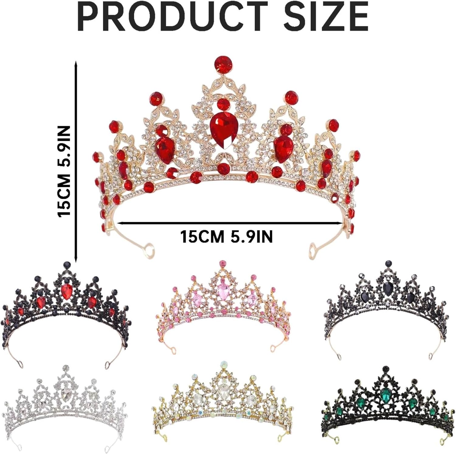 Niaviben Birthday Crown for Women and Girls
