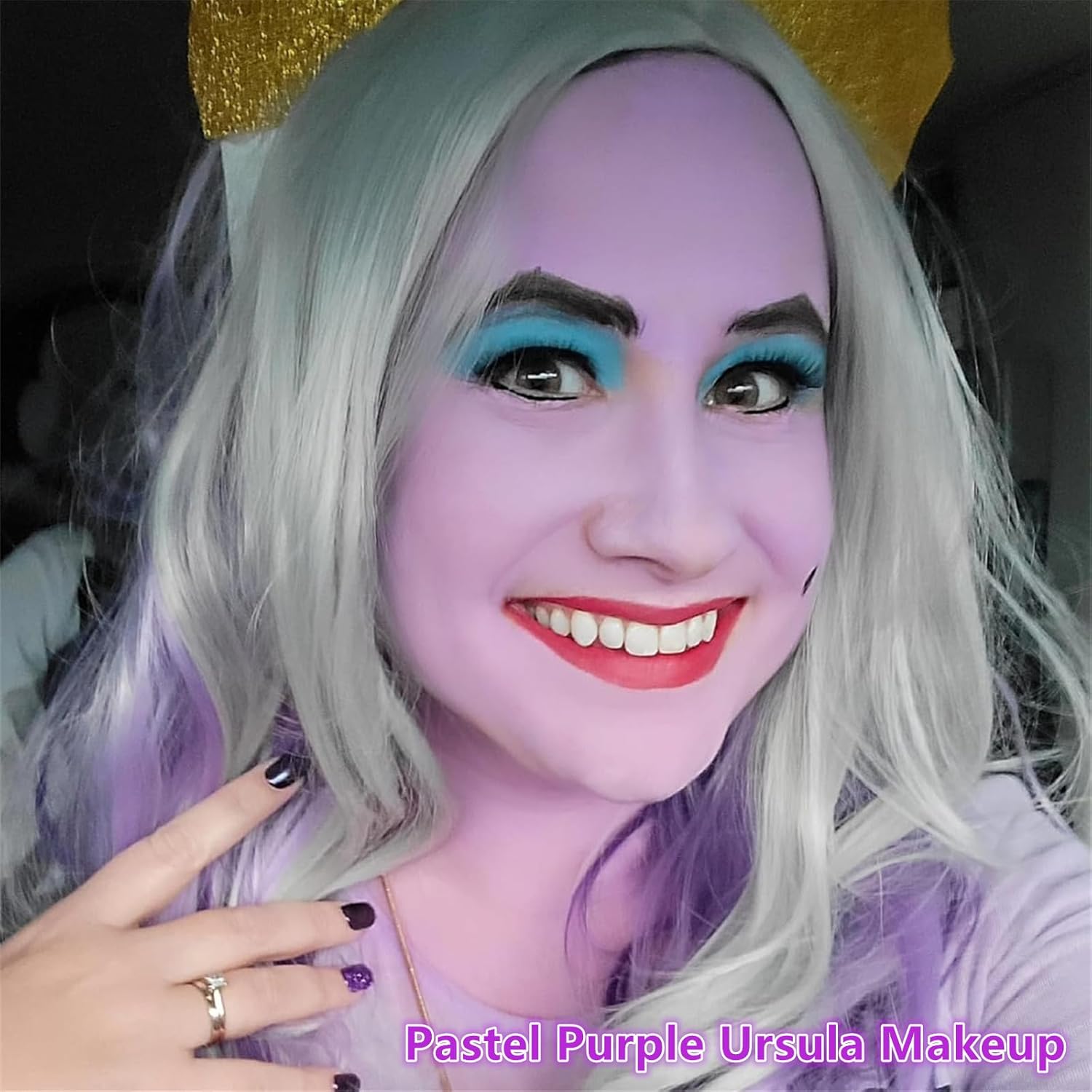 Go Ho Washable Pastel Purple Body Paint for Halloween Makeup