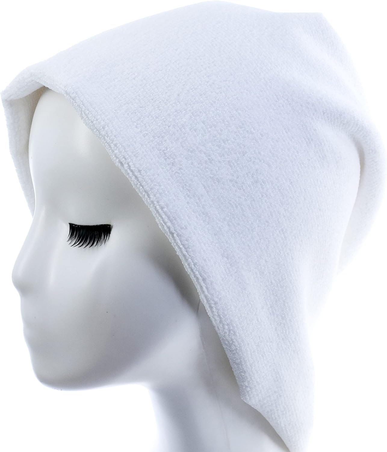POLYTE Professional Quick Dry Lint Free Microfiber Hair Drying Towel 16x29in 12 Pack