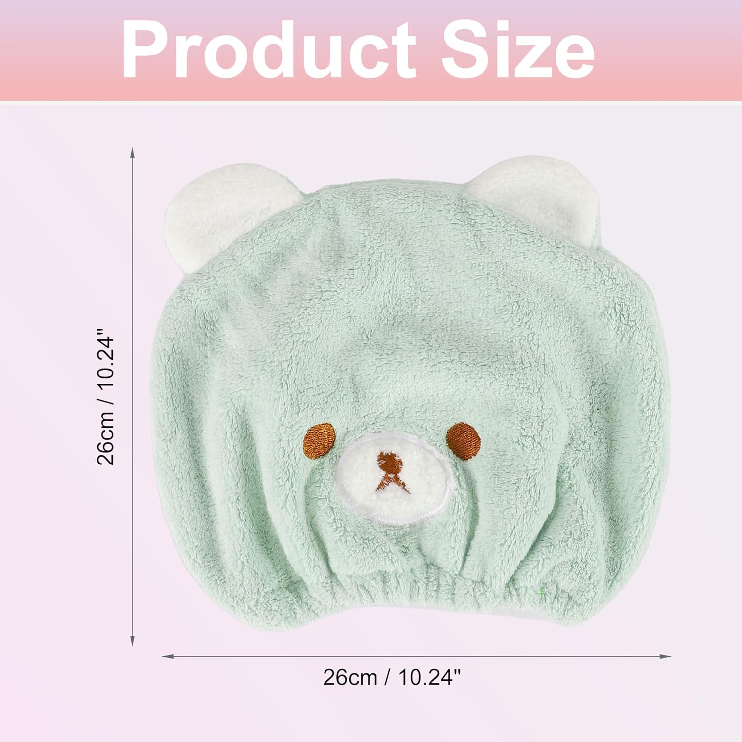 VOCOSTE Hair Drying Towel Wrap for Women