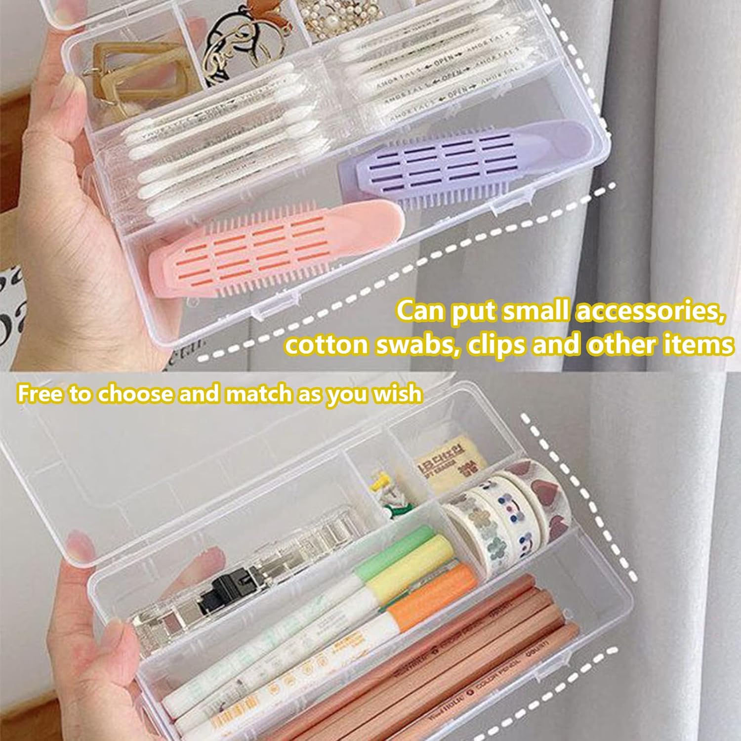 Portable Dustproof Makeup Brush Organizer with Lid
