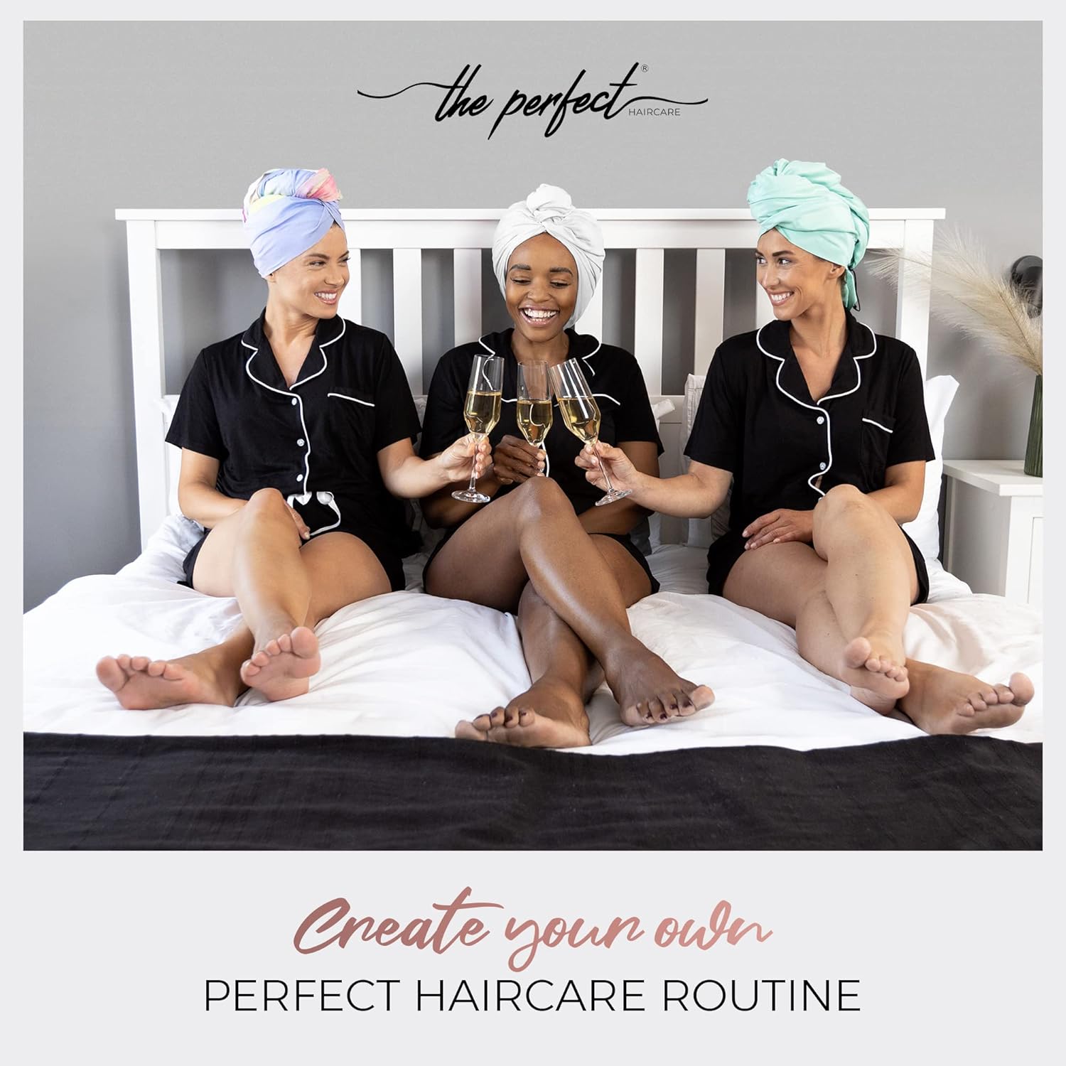 THE PERFECT HAIRCARE Microfiber Hair Towel Wrap for Women