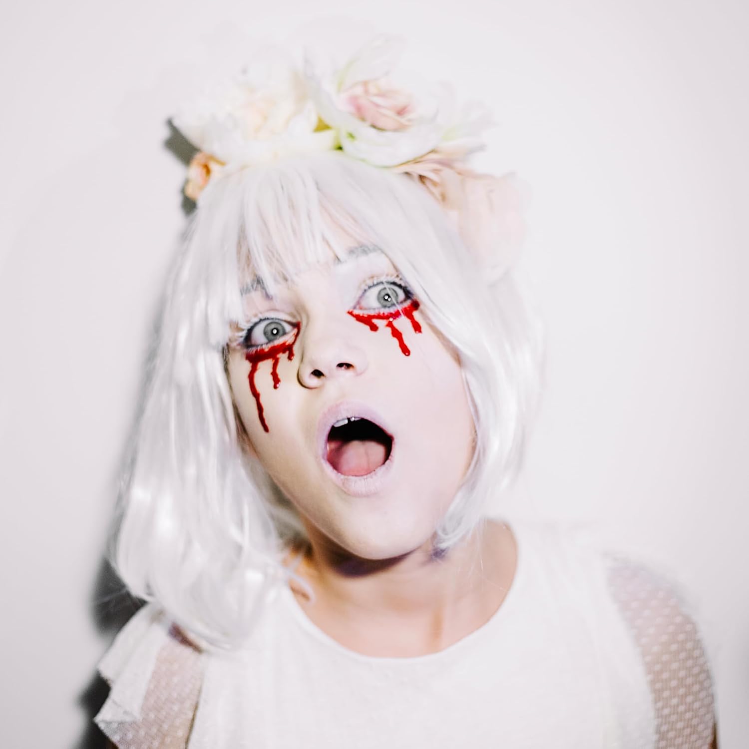 Spooktacular Creations Waterproof White Face Paint for Halloween Cosplay