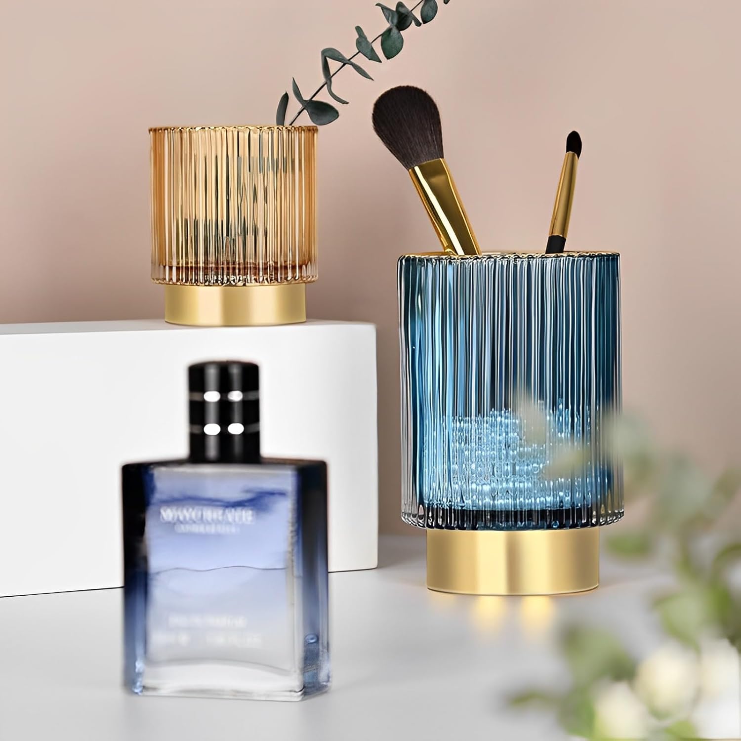 REALHUNLEE Makeup Brush Holder Organizer