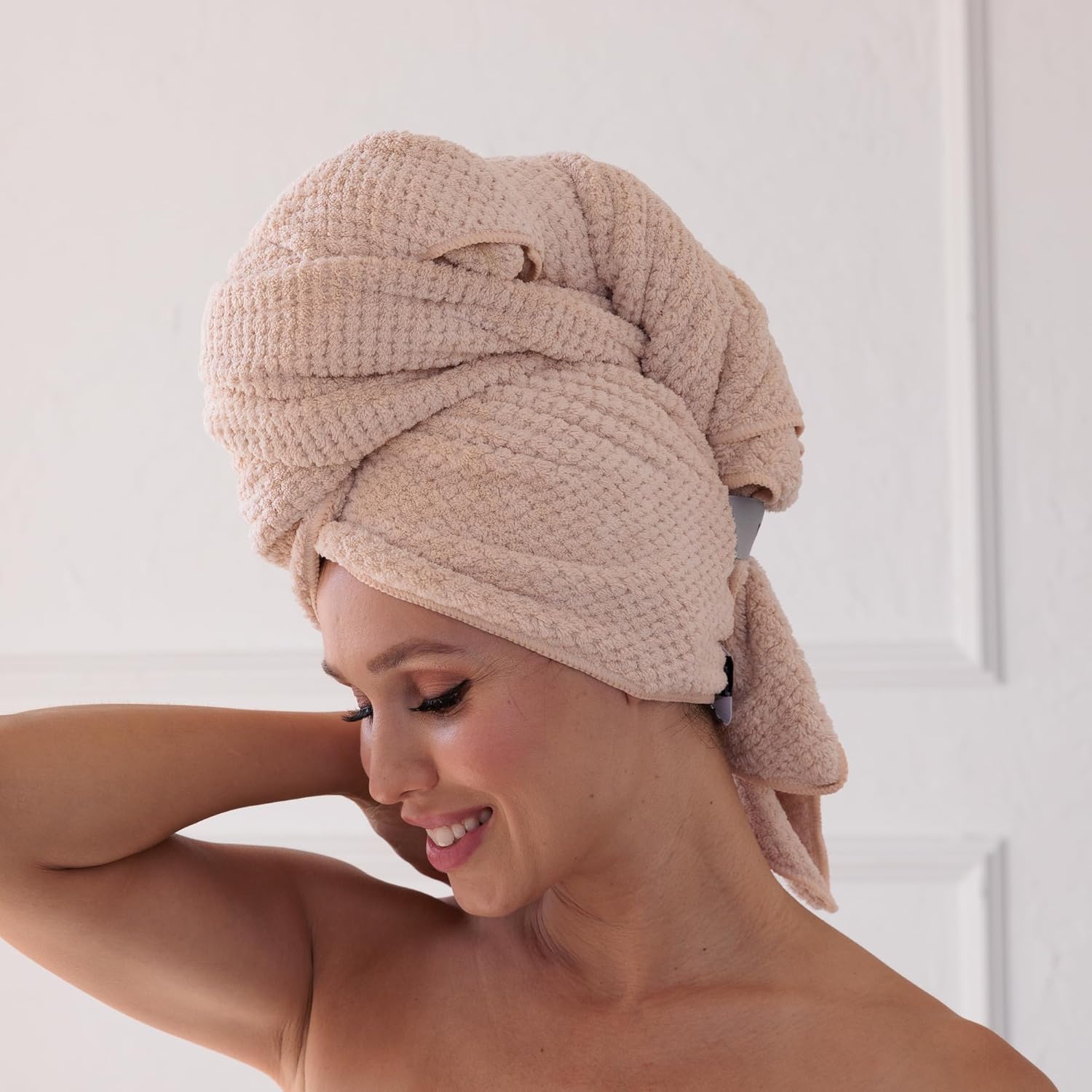 Curly Girl Microfiber Towel Wrap for Women - 41 x 31