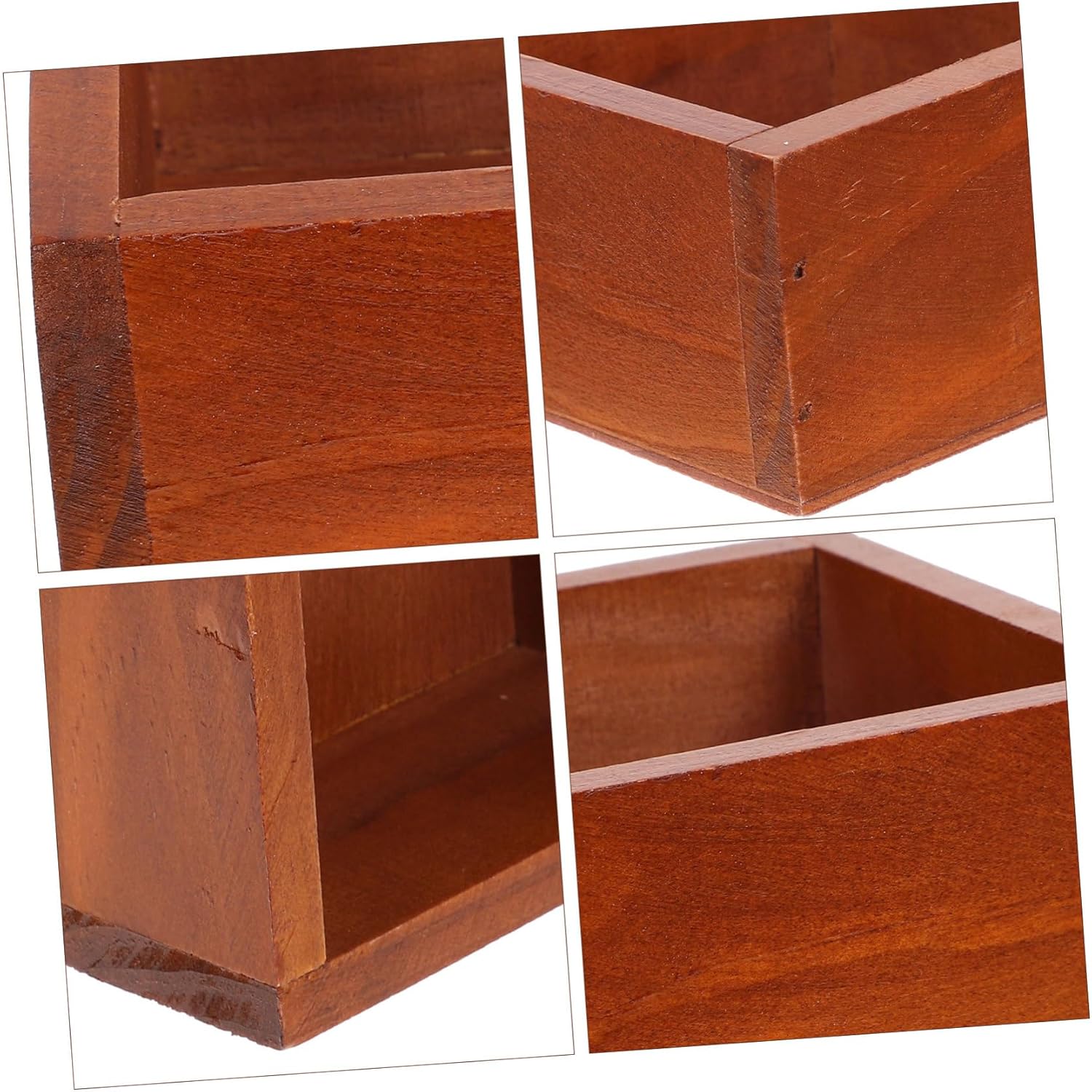 Alipis Vintage Wooden Lipstick Organizer