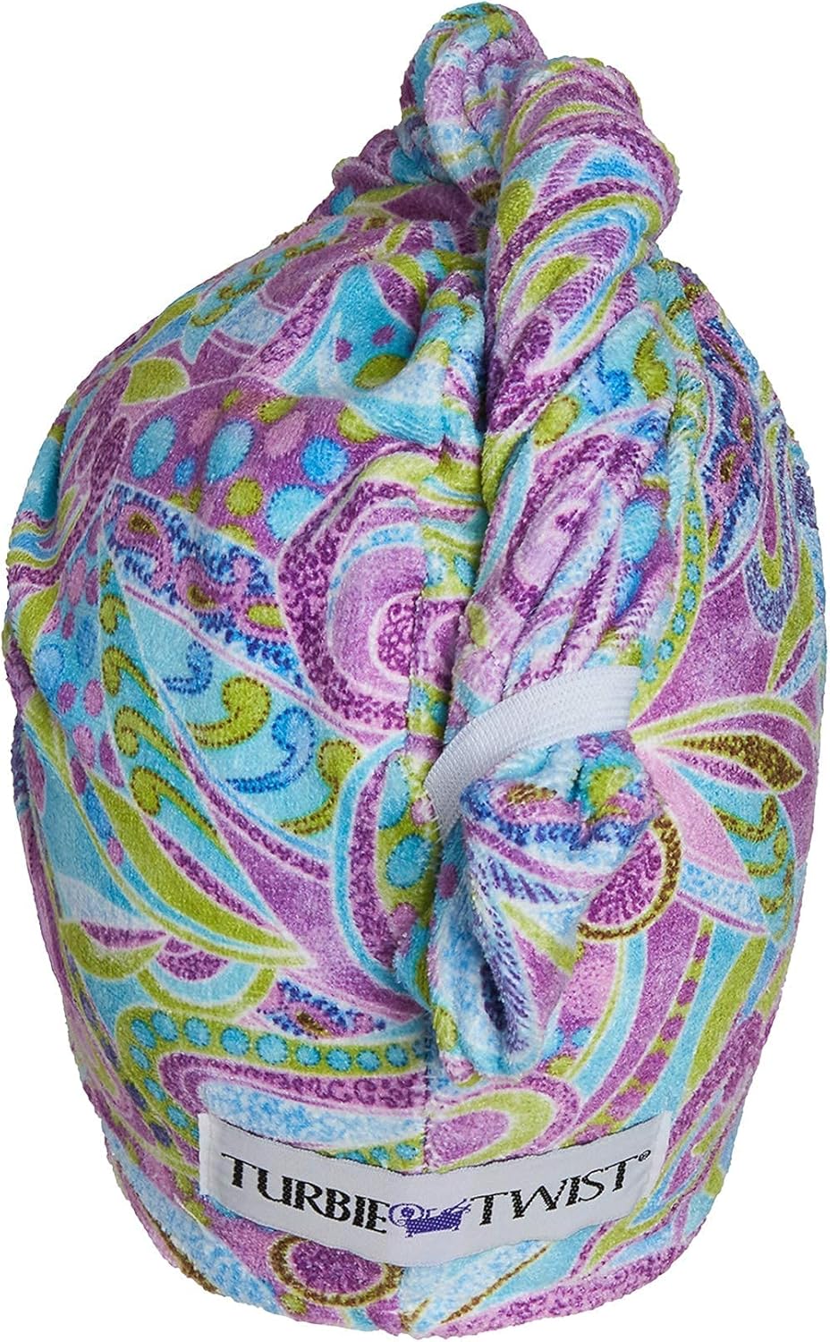 Turbie Twist Microfiber Hair Towel 2 Pack - Purple Paisley