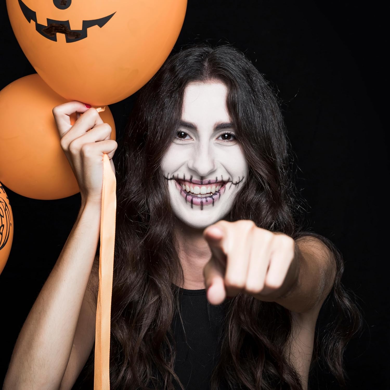 Spooktacular Creations Waterproof White Face Paint for Halloween Cosplay