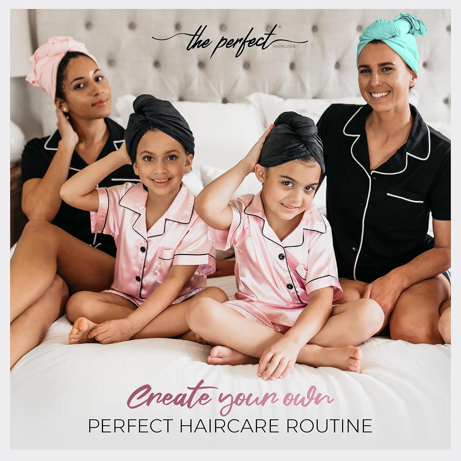 THE PERFECT HAIRCARE Curly Hair Microfiber Plopping Set