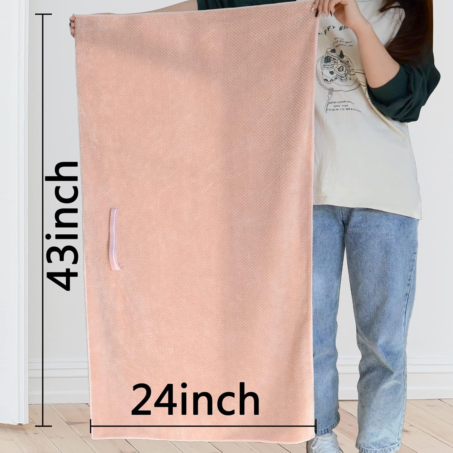 Chloven 2 Pack Extra Large Microfiber Hair Towel