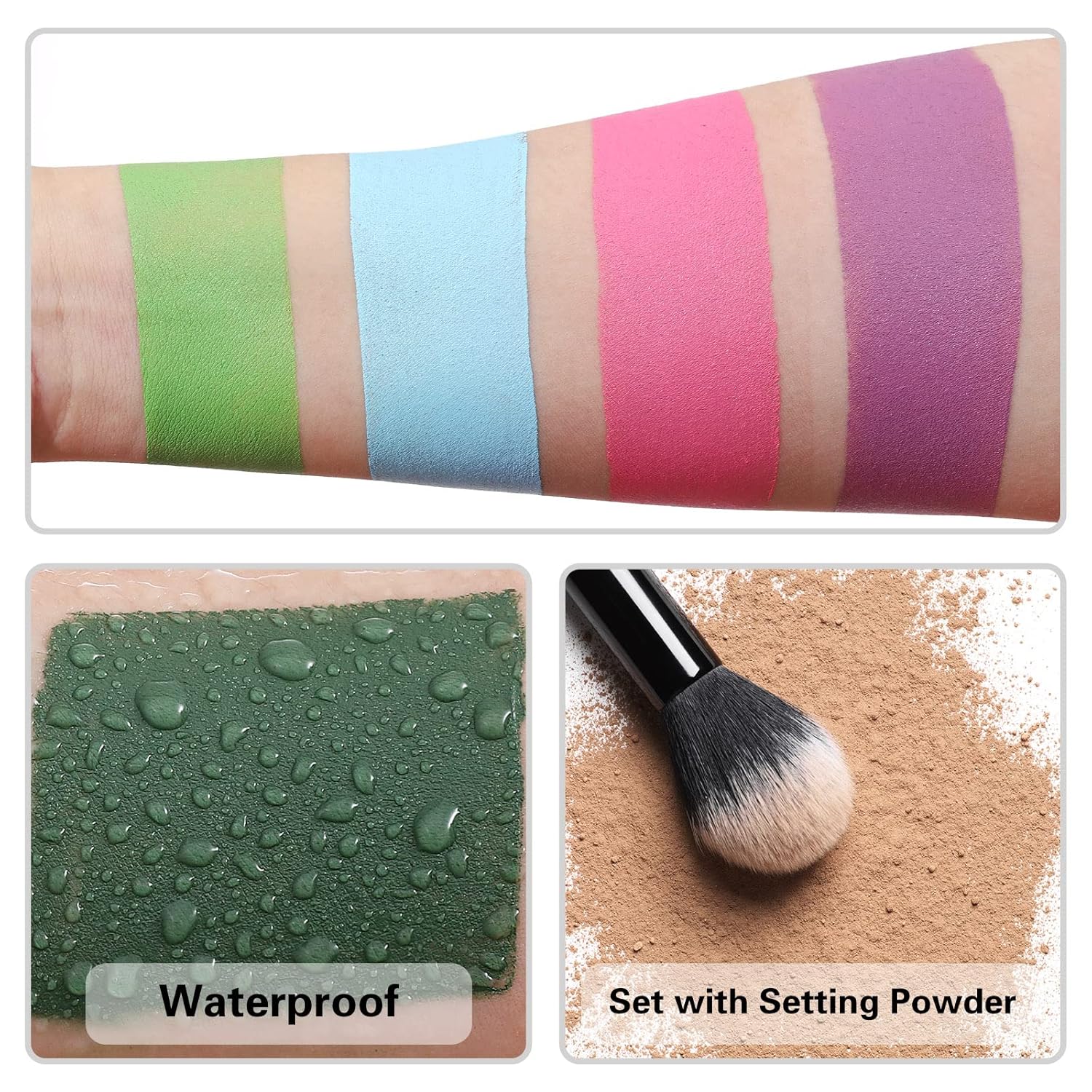 BOBISUKA Purple Body Paint Stick for Sports and Halloween