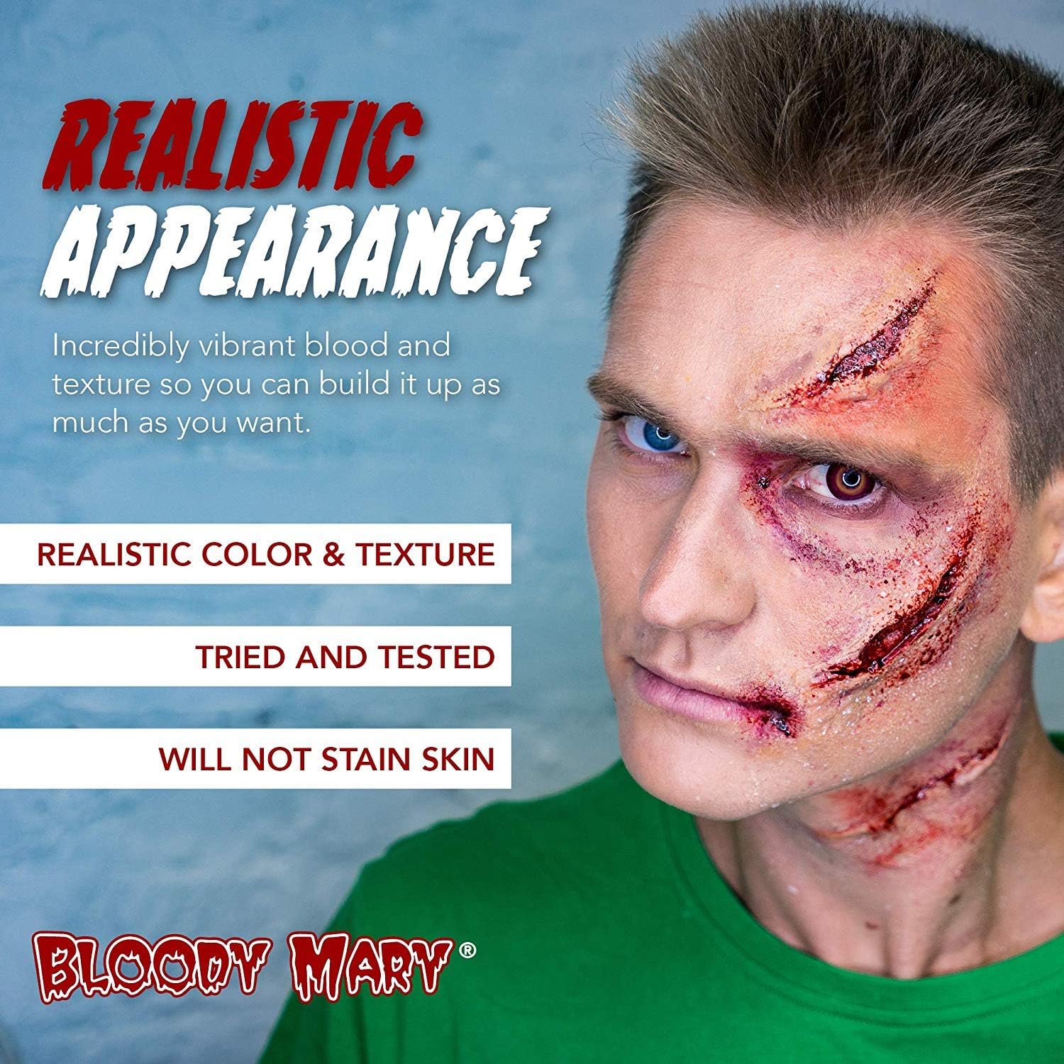Bloody Mary Fake Scab Blood Body Paint - Thick Realistic Washable