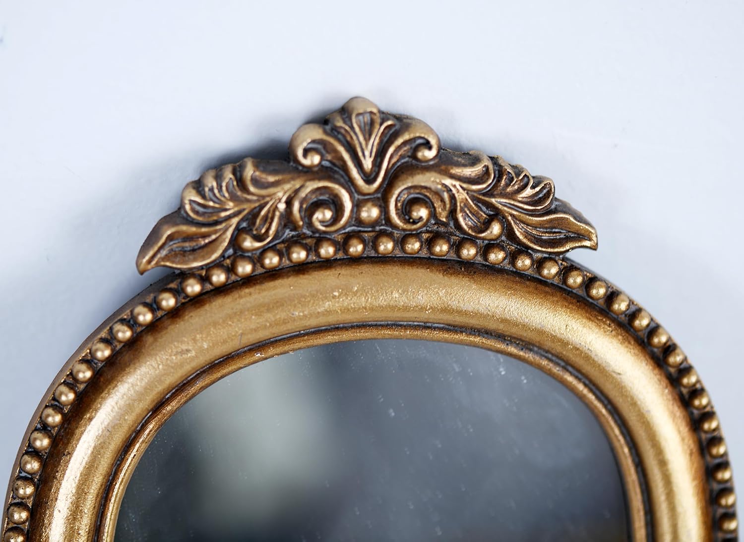 OIGUMR Baroque Resin Frame Mirror 96x65 Inch