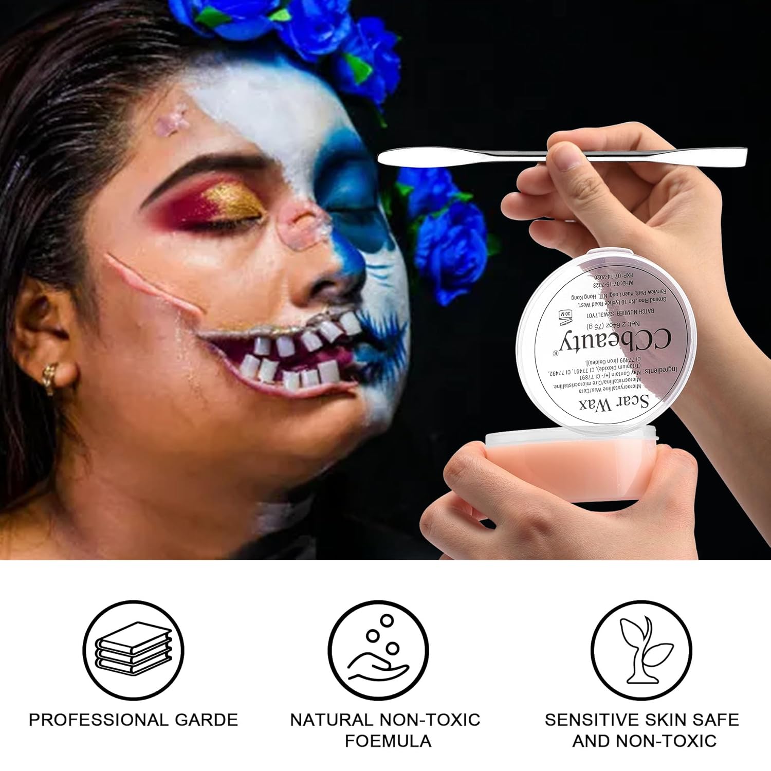 CCbeauty Halloween Scar Wax Kit 27oz - SFX Makeup