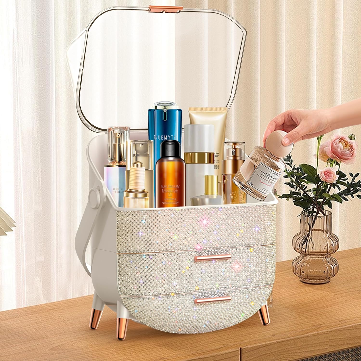 Bling Makeup Organizer for Teen Girl Gift 1