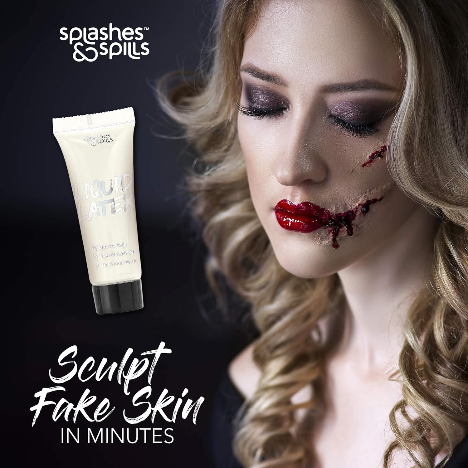 Splashes Spills Liquid Latex Body Paint 30ml
