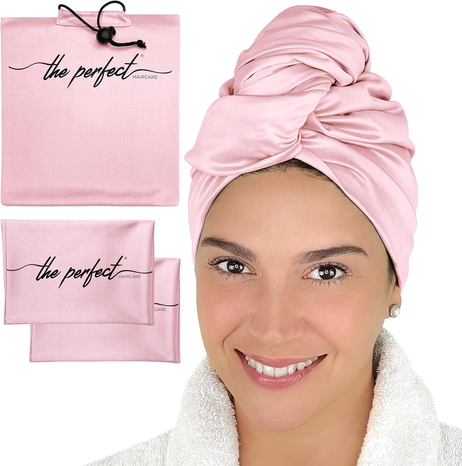 THE PERFECT HAIRCARE Curly Hair Microfiber Plopping Set