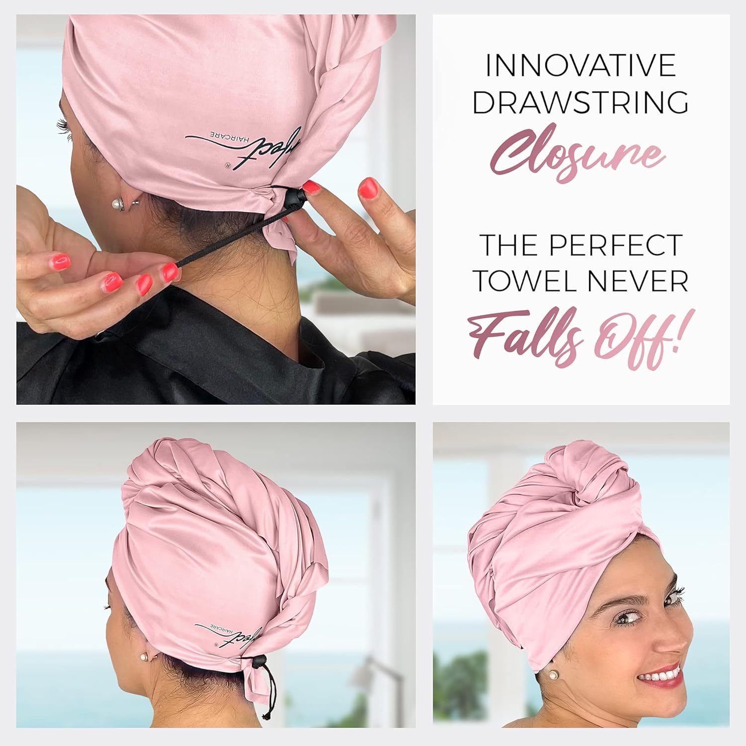 THE PERFECT HAIRCARE Curly Hair Microfiber Plopping Set